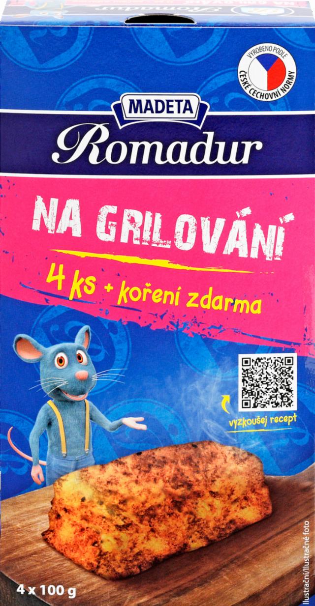 MADETA Romadur na gril měkký zrající sýr