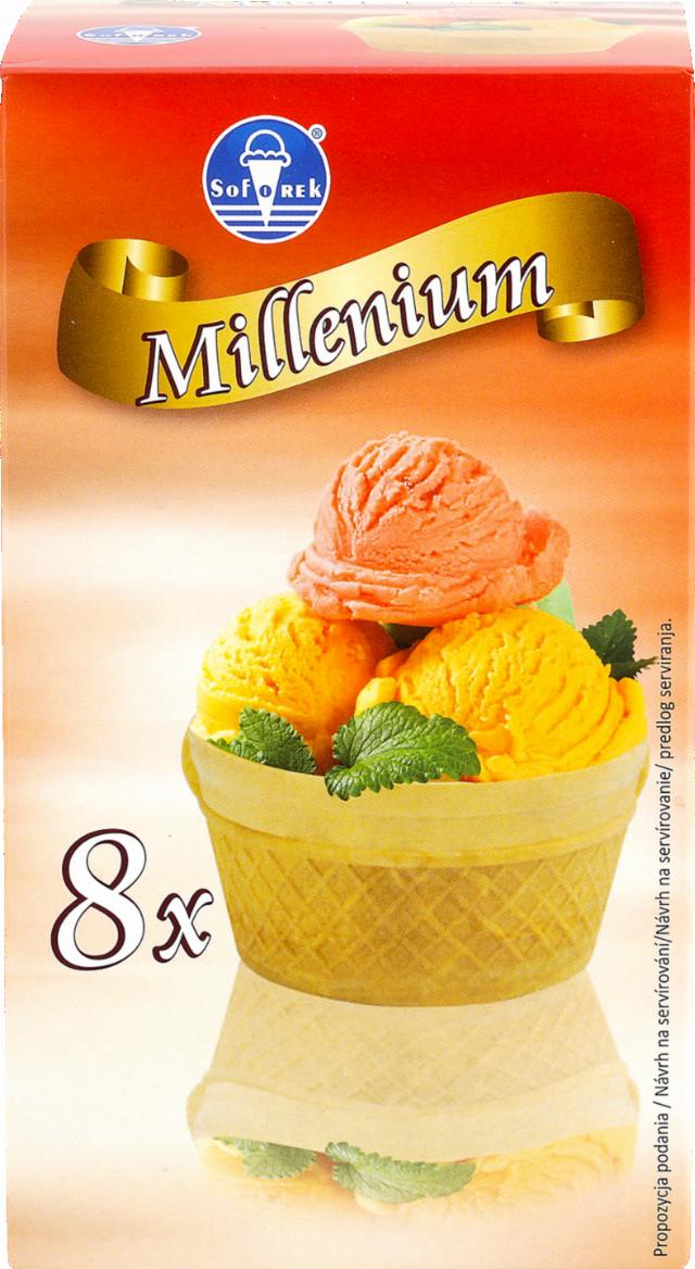 Millenium Pohárky na zmrzlinu