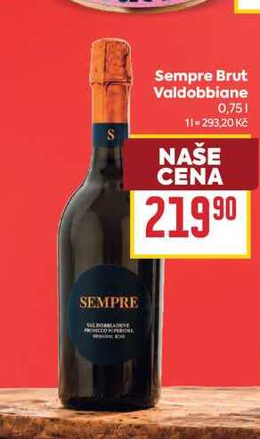 Sempre Brut Valdobbiane 0,75l