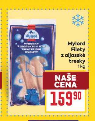 Mylord Filety z aljašské tresky 1kg