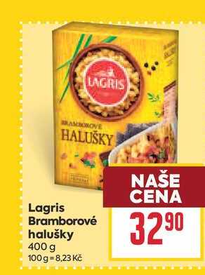 Lagris Bramborové halušky 400 g 