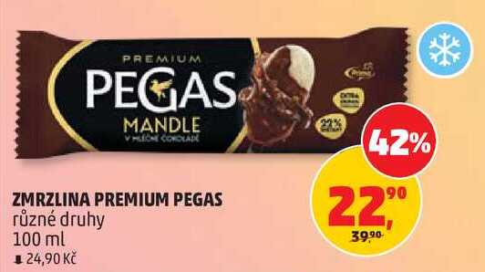 ZMRZLINA PREMIUM PEGAS různé druhy, 100 ml