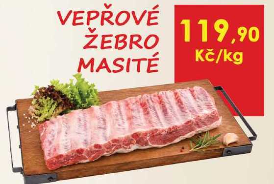 Vepřové žebro 1kg