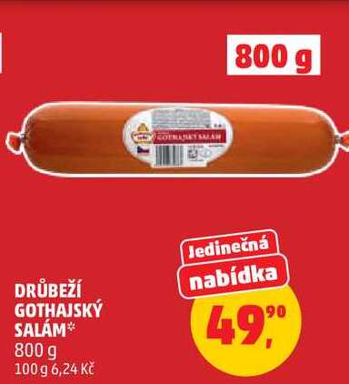DRŮBEŽÍ GOTHAJSKÝ SALÁM, 800 g