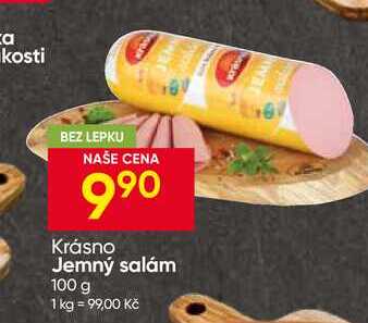 Krásno Jemný salám 100 g