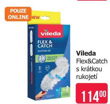Vileda Flex&Catch s krátkou rukojetí