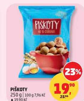 PIŠKOTY, 250 g