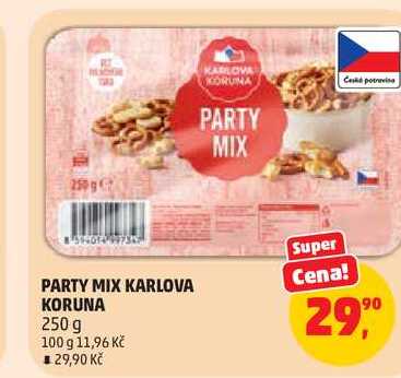PARTY MIX KARLOVA KORUNA, 250 g