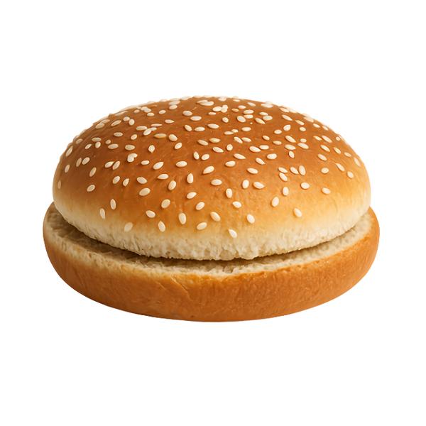 Hamburgerová bulka půlená se sezamem 10cm