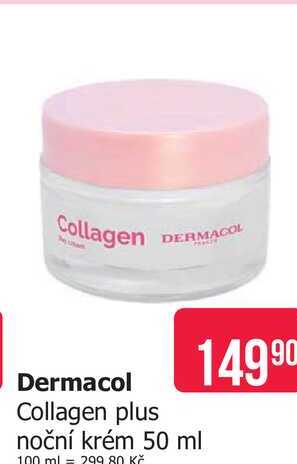 Dermacol Collagen plus noční krém 50 ml
