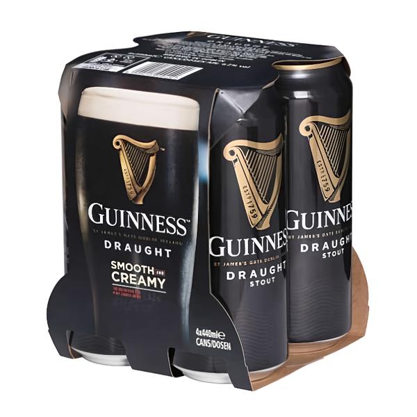 Guinness Pivo Draught 4x440ml, plech