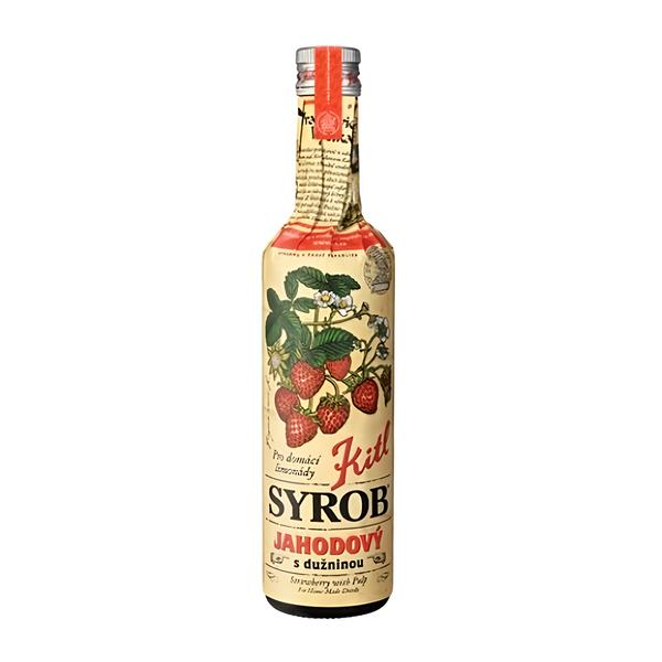 Kitl Syrob Jahodový s dužninou