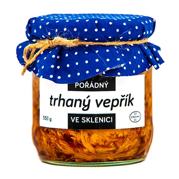 Pořádně ve sklenici Trhaný vepřík