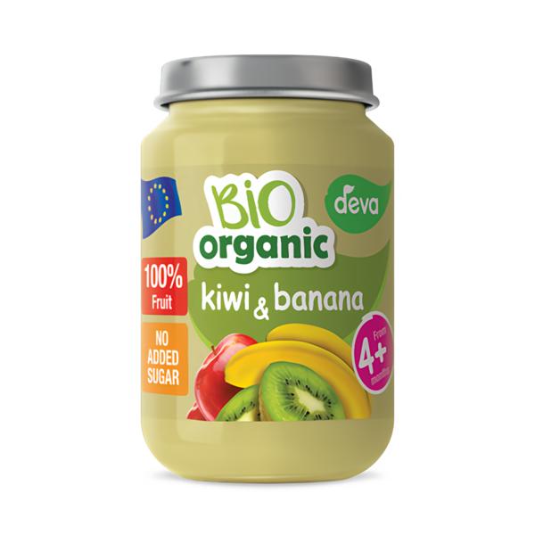 Deva BIO příkrm kiwi a banán