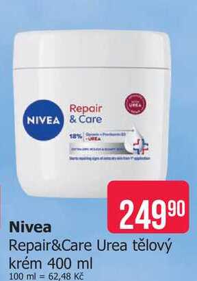 Nivea Repair&Care Urea tělový krém 400 ml 