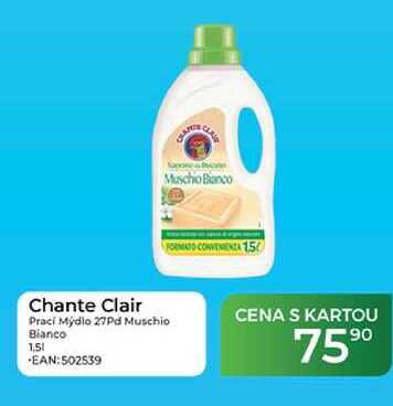 Chante Clair Prací Mýdlo 27Pd Muschio Bianco 1,51