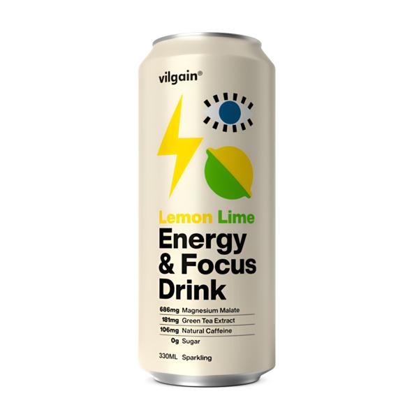 Vilgain Energy & Focus Drink citron a limetka