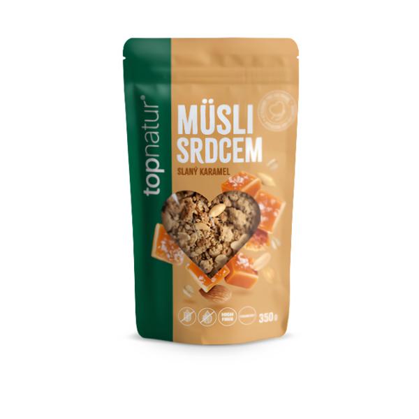 Topnatur Müsli srdcem slaný karamel