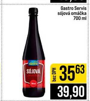 Gastro Servis sójová omáčka 700 ml 