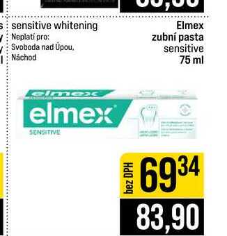 Elmex zubní pasta sensitive 75 ml