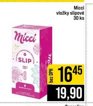 Micci vložky slipové 30 ks