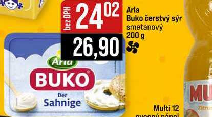 Arla Buko čerstvý sýr smetanový 200 g