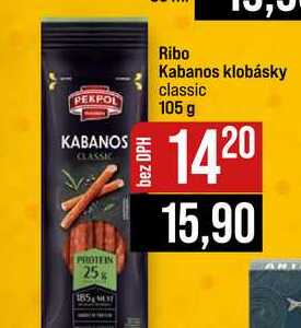 Ribo Kabanos klobásky classic 105 g