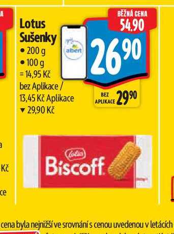 Lotus Biscoff Karamelizované sušenky 200g