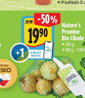 Nature's Promise Bio Cibule 500 g