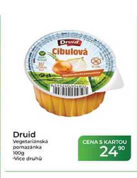 Druid Vegetariánská pomazánka 100g