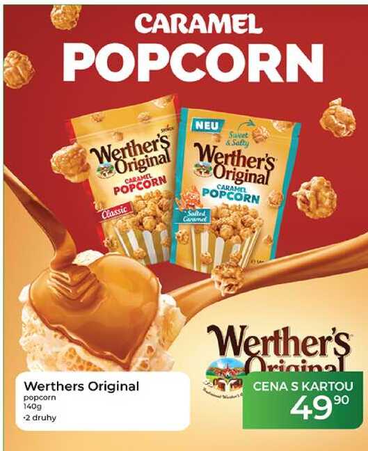 Werthers Original popcorn 140g