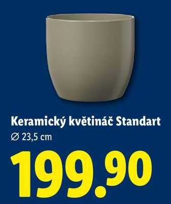 Keramický květináč Standart