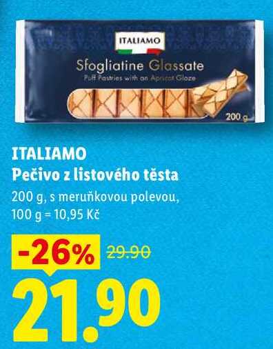 TALIAMO Pečivo z listového těsta, 200 g