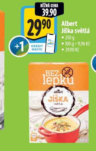 Albert Jíška světlá 250g