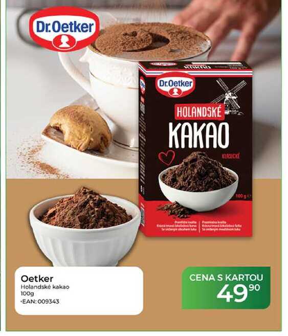 Dr.Oetker Holandské kakao 100g