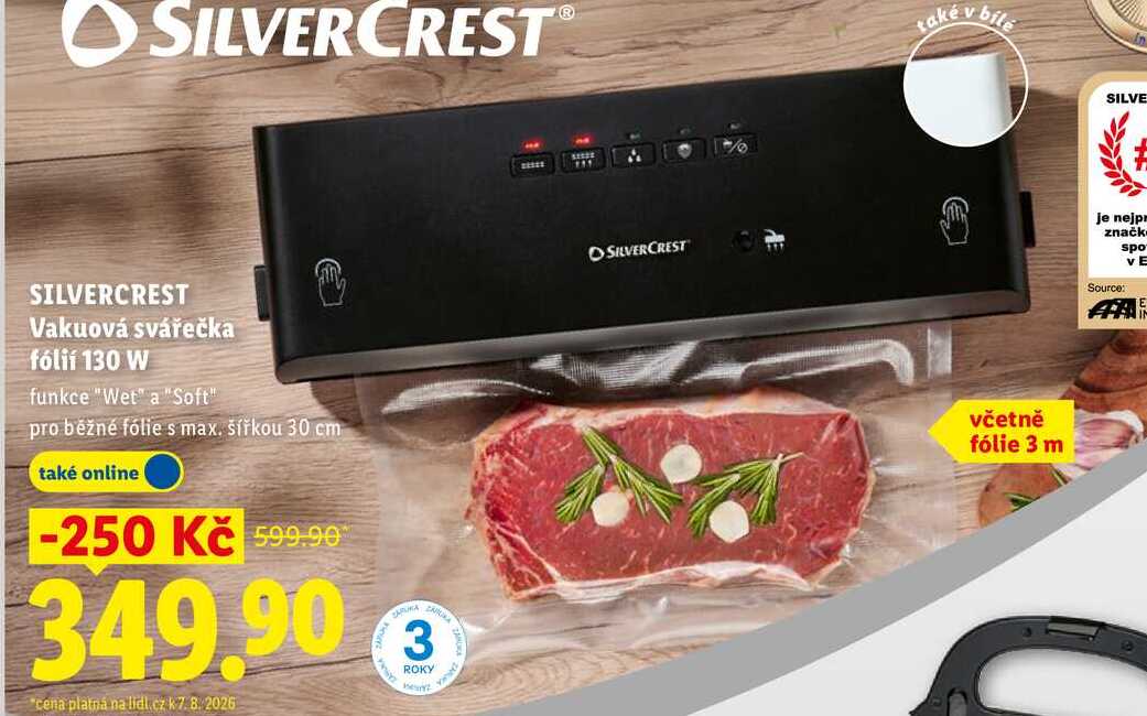 SILVERCREST Vakuová svářečka folií 130 W