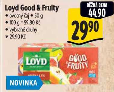 Loyd Good & Fruity, 50 g