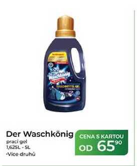 Der Waschkönig praci gel 1,625L-5L