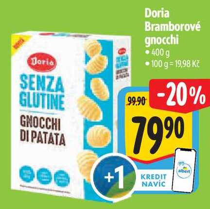 Doria Bramborové gnocchi, 400 g
