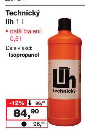 Technický líh 1l