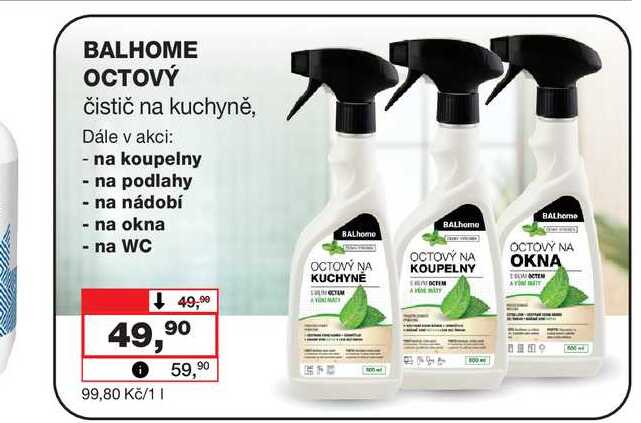 BALHOME OCTOVÝ čistič na kuchyně