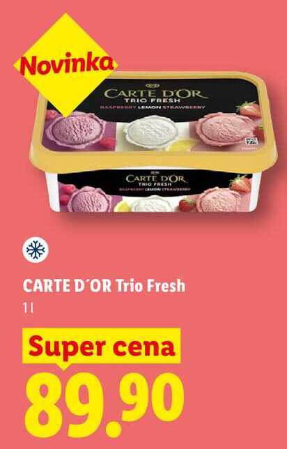 CARTE D'OR Trio Fresh, 11 
