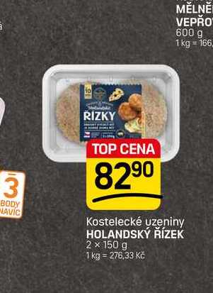 HOLANDSKÝ ŘÍZEK 2 x 150 g