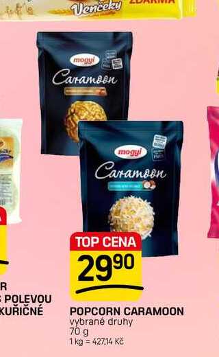 POPCORN CARAMOON vybrané druhy 70 g