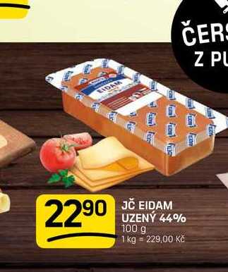 JČ EIDAM UZENÝ 44% 100 g