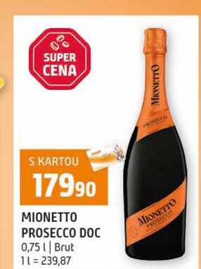 MIONETTO PROSECCO DOC 0,75l