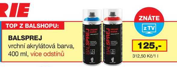 BALSPREJ 400 ml
