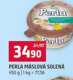 PERLA MÁSLOVÁ SOLENÁ 450 g