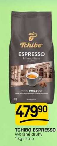 TCHIBO ESPRESSO vybrané druhy 1 kg | zrno
