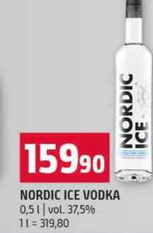 NORDIC ICE VODKA 0,5l vol. 37,5%